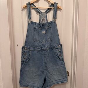 Levi's Blue Denim Overalls